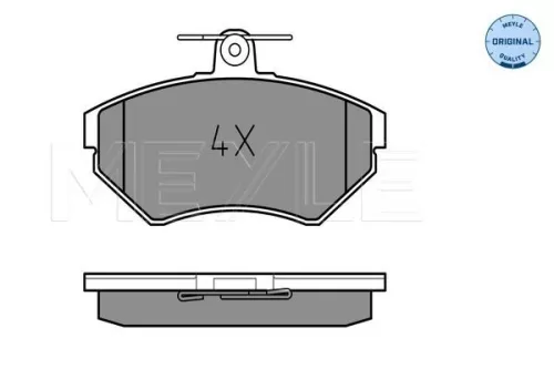 MEYLE Brake Pad Set, disc brake (025 219 4519)