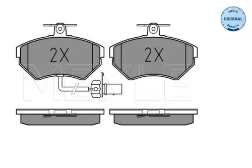 MEYLE Brake Pad Set, disc brake (025 219 4519/W)