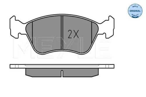 MEYLE Brake Pad Set, disc brake (025 219 7617/W)