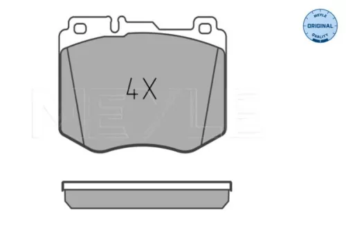MEYLE Brake Pad Set, disc brake (025 220 4718)