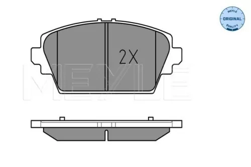 MEYLE Brake Pad Set, disc brake (025 230 9416/W)