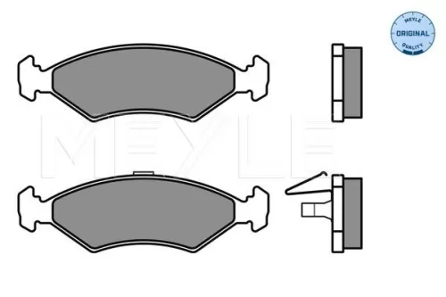 MEYLE Brake Pad Set, disc brake (025 231 0315)