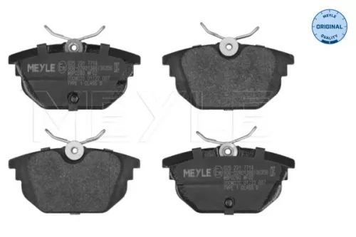 MEYLE Brake Pad Set, disc brake (025 231 7714)