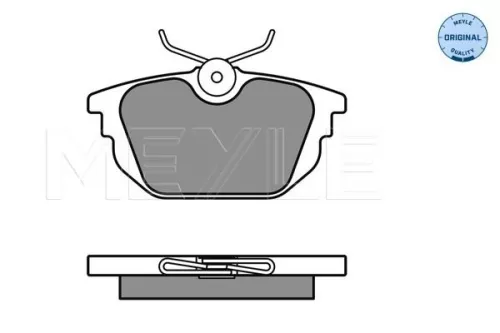 MEYLE Brake Pad Set, disc brake (025 231 7714)