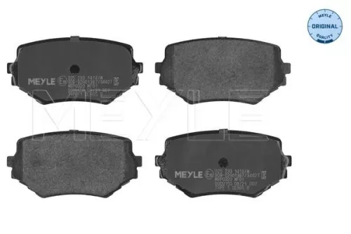 MEYLE Brake Pad Set, disc brake (025 233 1414/W)