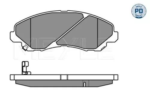 MEYLE Brake Pad Set, disc brake (025 235 8416/PD)
