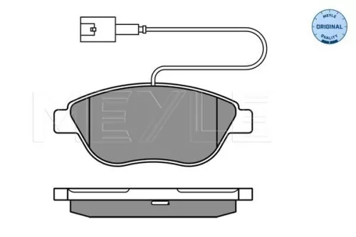 MEYLE Brake Pad Set, disc brake (025 237 0919/W)