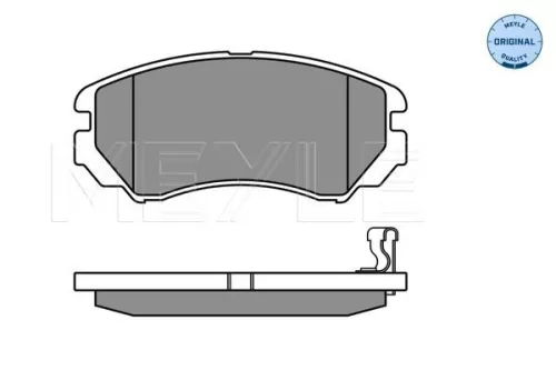 MEYLE Brake Pad Set, disc brake (025 238 9116/W)