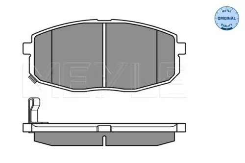 MEYLE Brake Pad Set, disc brake (025 239 6617/W)
