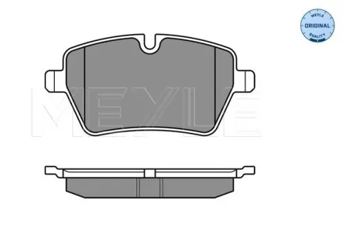 MEYLE Brake Pad Set, disc brake (025 239 8418)