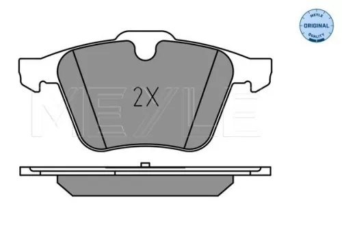 MEYLE Brake Pad Set, disc brake (025 240 7920)