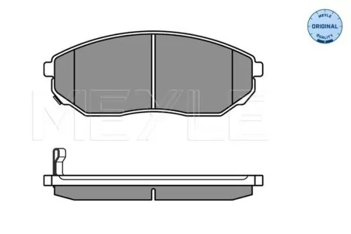 MEYLE Brake Pad Set, disc brake (025 240 9217/W)