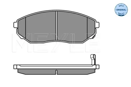 MEYLE Brake Pad Set, disc brake (025 240 9217/W)