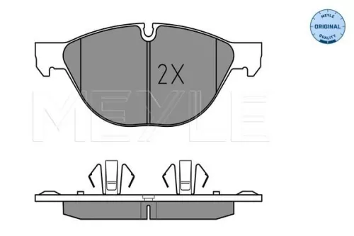 MEYLE Brake Pad Set, disc brake (025 241 7219)