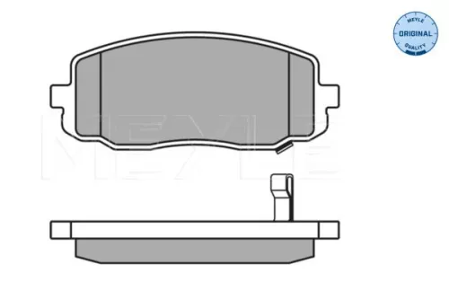 MEYLE Brake Pad Set, disc brake (025 242 7516/W)