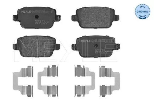 MEYLE Brake Pad Set, disc brake (025 245 3715)