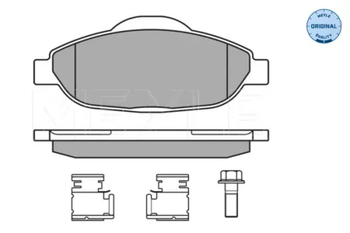 MEYLE Brake Pad Set, disc brake (025 246 6017)