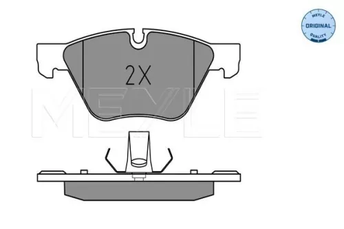 MEYLE Brake Pad Set, disc brake (025 246 9719)