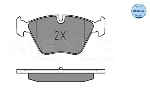 MEYLE Brake Pad Set, disc brake (025 246 9719)