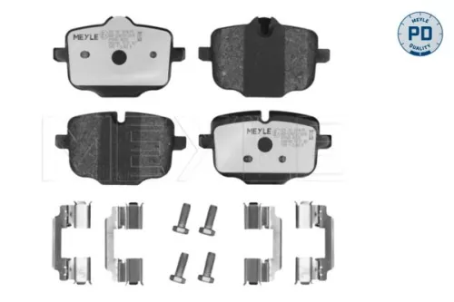 MEYLE Brake Pad Set, disc brake (025 247 0318/PD)