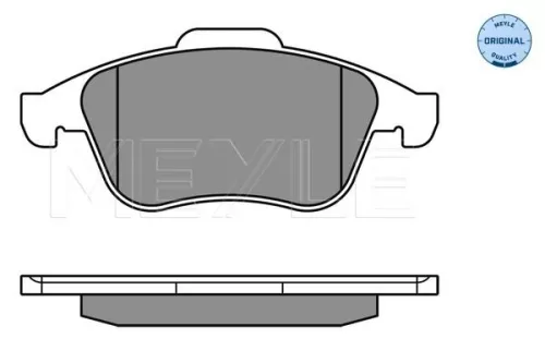 MEYLE Brake Pad Set, disc brake (025 247 1018)