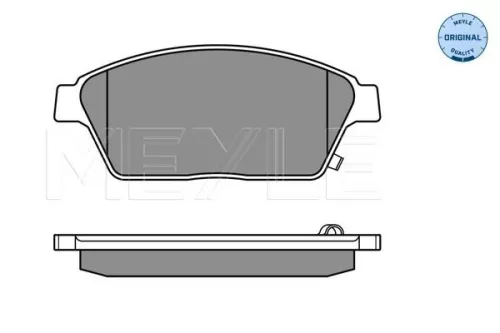 MEYLE Brake Pad Set, disc brake (025 250 3418/W)