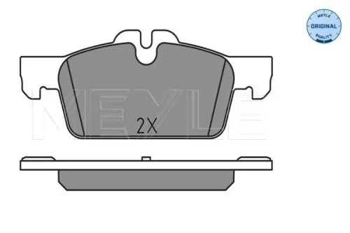 MEYLE Brake Pad Set, disc brake (025 252 2217)