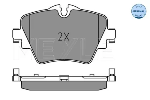 MEYLE Brake Pad Set, disc brake (025 256 1718)