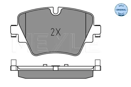MEYLE Brake Pad Set, disc brake (025 256 1718)