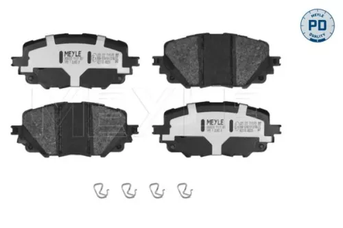 MEYLE Brake Pad Set, disc brake (025 222 7115/PD)