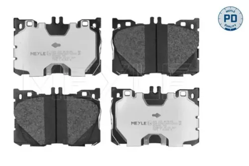 MEYLE Brake Pad Set, disc brake (025 225 8618/PD)