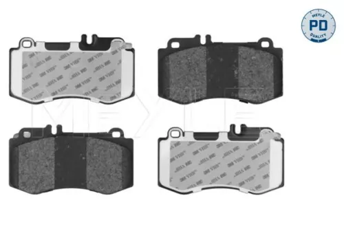 MEYLE Brake Pad Set, disc brake (025 249 7618/PD)