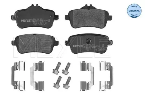 MEYLE Brake Pad Set, disc brake (025 252 1518)