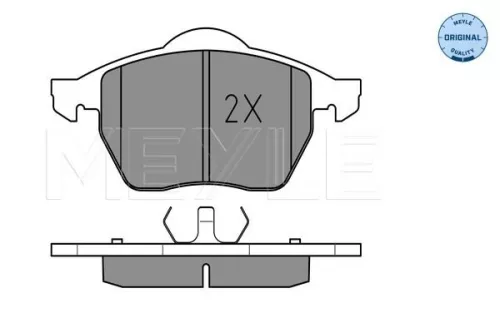 MEYLE Brake Pad Set, disc brake (025 219 1119)