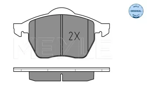 MEYLE Brake Pad Set, disc brake (025 219 1119)