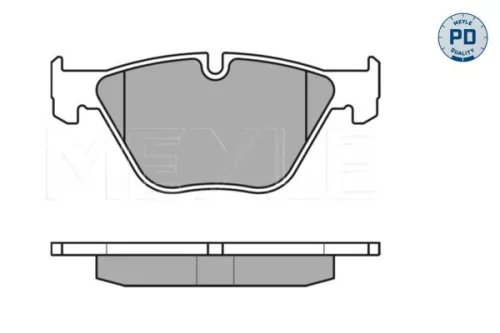 MEYLE Brake Pad Set, disc brake (025 233 1320/PD)