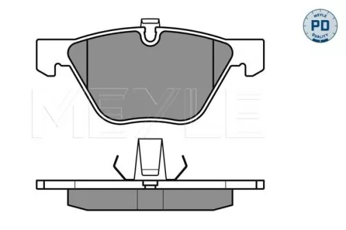 MEYLE Brake Pad Set, disc brake (025 233 1320/PD)