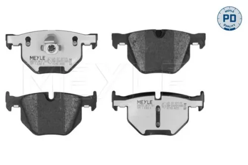 MEYLE Brake Pad Set, disc brake (025 237 3217/PD)