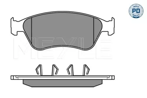 MEYLE Brake Pad Set, disc brake (025 238 9620/PD)