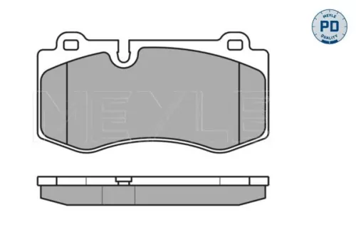 MEYLE Brake Pad Set, disc brake (025 239 6018/PD)