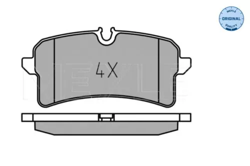 MEYLE Brake Pad Set, disc brake (025 246 4317)