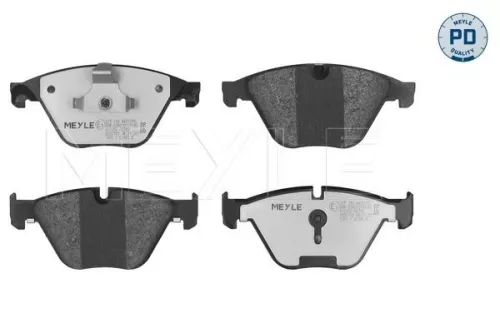 MEYLE Brake Pad Set, disc brake (025 246 8820/PD)