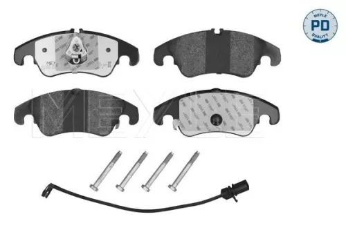 MEYLE Brake Pad Set, disc brake (025 247 4319/PD)
