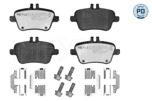MEYLE Brake Pad Set, disc brake (025 248 4818/PD)