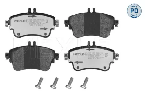 MEYLE Brake Pad Set, disc brake (025 253 2619/PD)