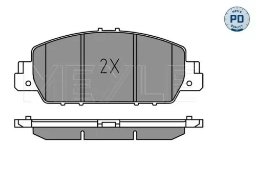 MEYLE MEYLE (025 257 9216/PD) Front MEYLE Brake Pad Set 