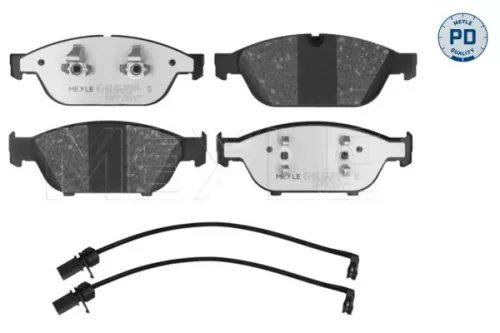 MEYLE Brake Pad Set, disc brake (025 261 5820/PD)
