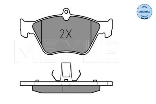 MEYLE Brake Pad Set, disc brake (025 214 1117)