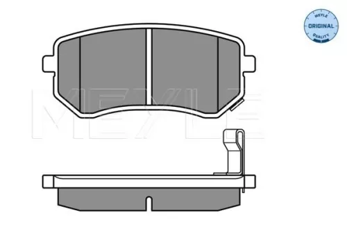 MEYLE Brake Pad Set, disc brake (025 242 7614/W)