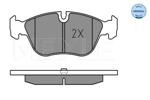 MEYLE Brake Pad Set, disc brake (025 212 7319)